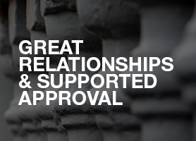 Great relationships and supported approval