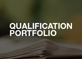 Qualification portfolio