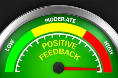 Indicator showing high positive feedback