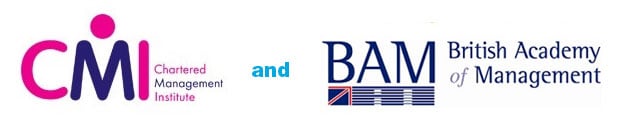 chartered management institute and british academy of management logos