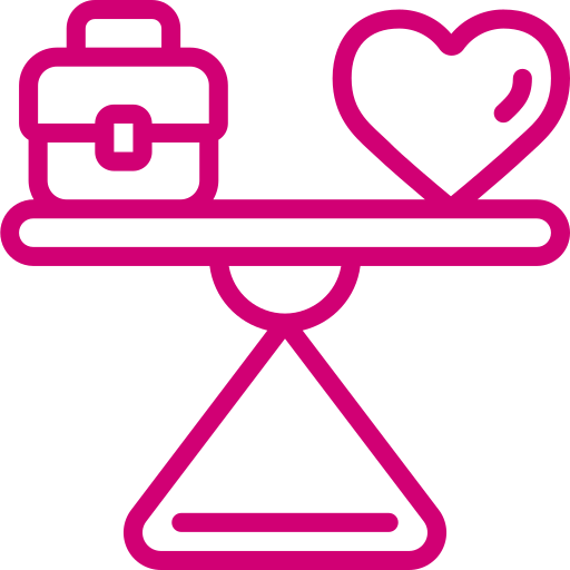 work life balance icon