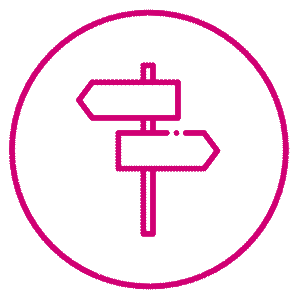 Signpost icon