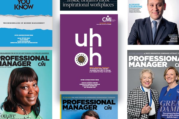 CMI Membership magazine covers