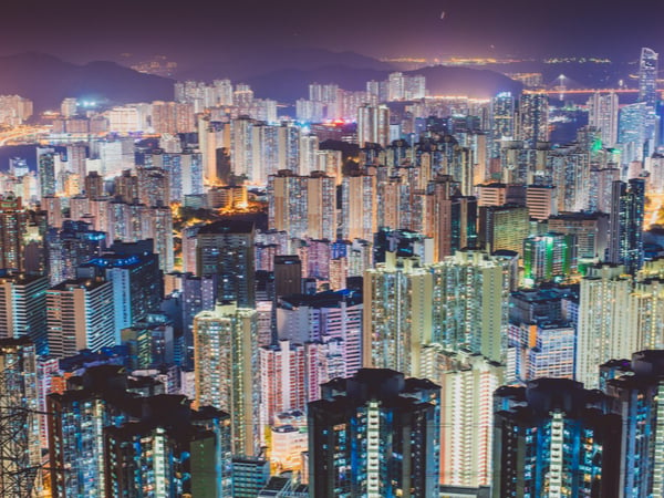 Cityscape of Hong Kong