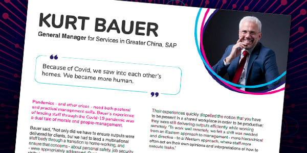 Case study thumbnail for Kurt Bauer - SAP