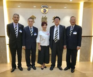 From left: Mr Conrad Lee, Mr Alexander Chang, Dr Paulina Chan, Mr John Li, Mr Ernest Yuen