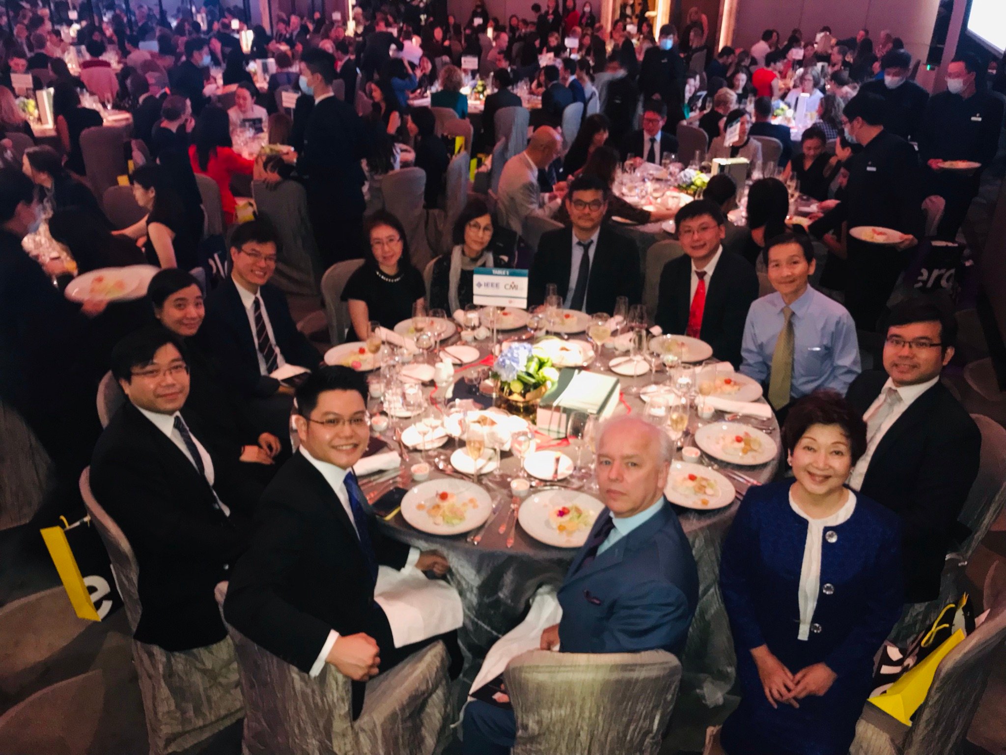 CMI Hong Kong celebrate at the Women's Foundation Gala