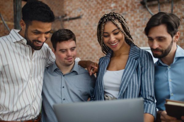 A diverse group of colleagues