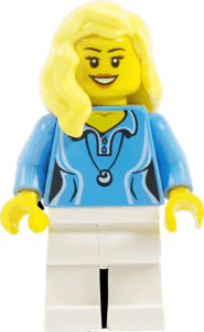 A picture of a third LEGO figurine