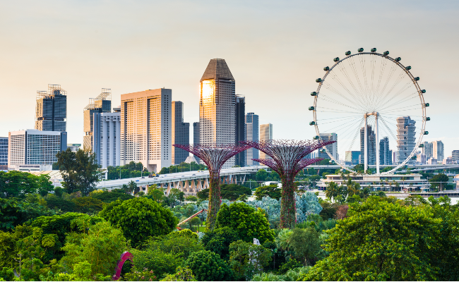 Singapore skyline