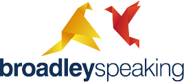 broadley speaking logo