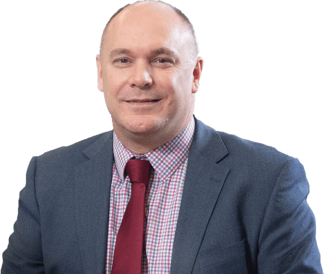 A photo of Rick Massey CMgr, principal of the Integrated College Glengormley.