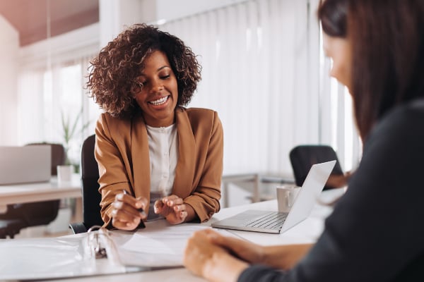 A consultant advising a client