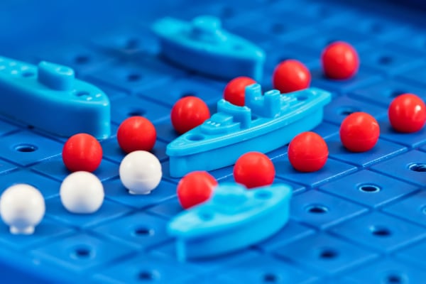 A game of battleships