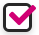 white-box-magenta-tick-icon