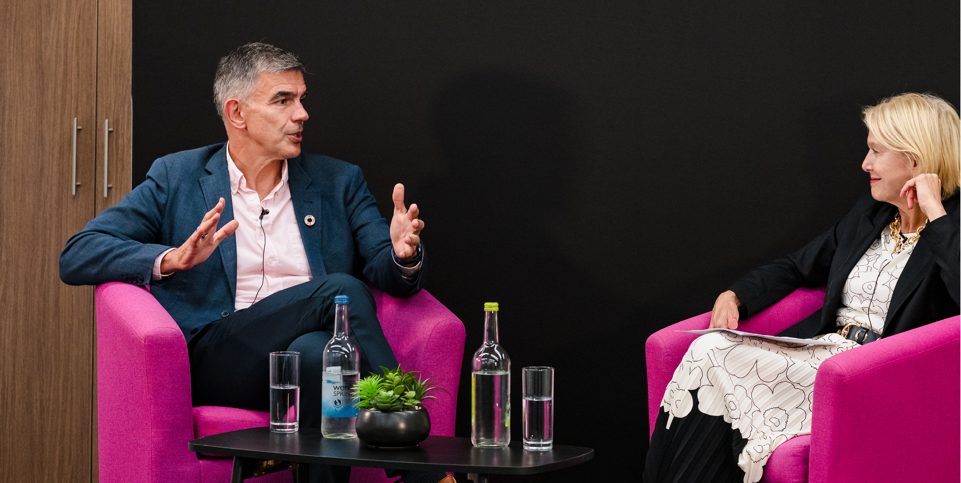 Matt Brittin at a CMI event