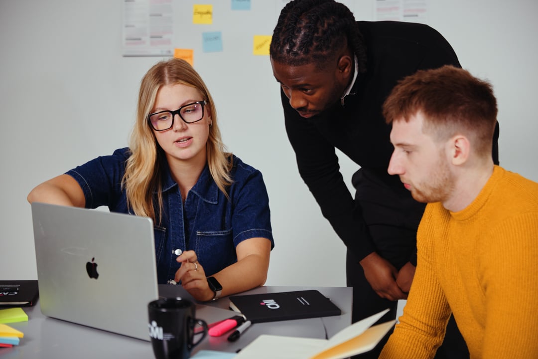 Management apprentices celebrating National Apprenticeship Week 2026.