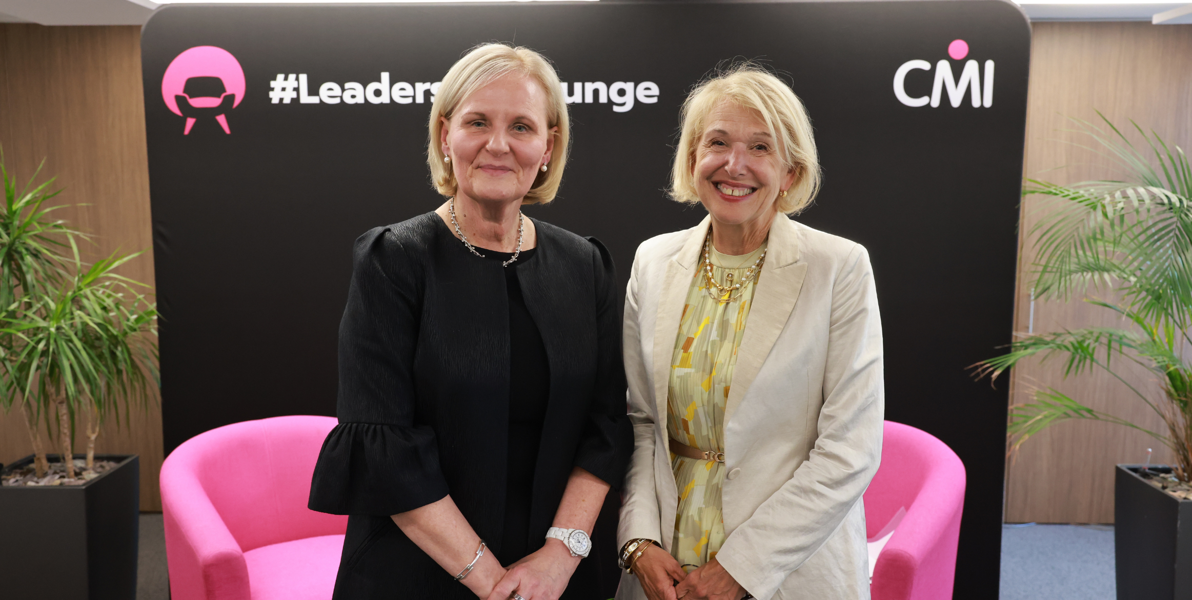 Dame Amanda Blanc DBE and Ann Francke OBE CMgr CCMI