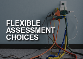 Flexible assessment choices