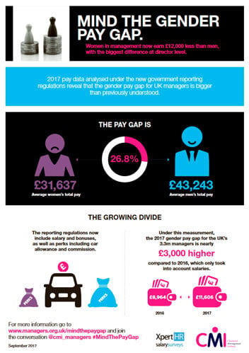 Gender Pay Gap Infographic