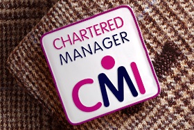 chartered manager badge